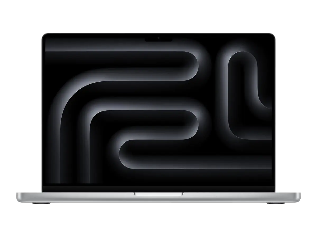 Apple MacBook Pro - M3 Pro - M3 Pro 18-core GPU - 18 GB RAM - 512 GB SSD - 35.97 cm (14.2") 3024 x 1964 @ 120 Hz - Wi-Fi 6E, Bluetooth - Silber - kbd: Deutsch - CTO