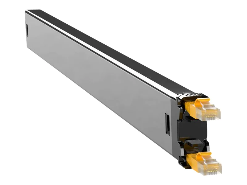 PATCHBOX PLUS+ - Kupferkassette - einziehbar - CAT 6a - STP