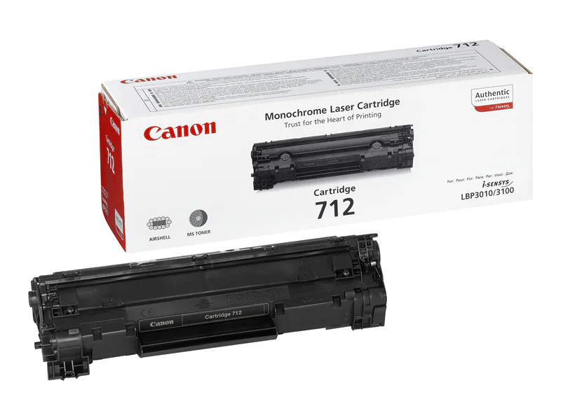 Canon 712 - Schwarz - original - Tonerpatrone 1870B002