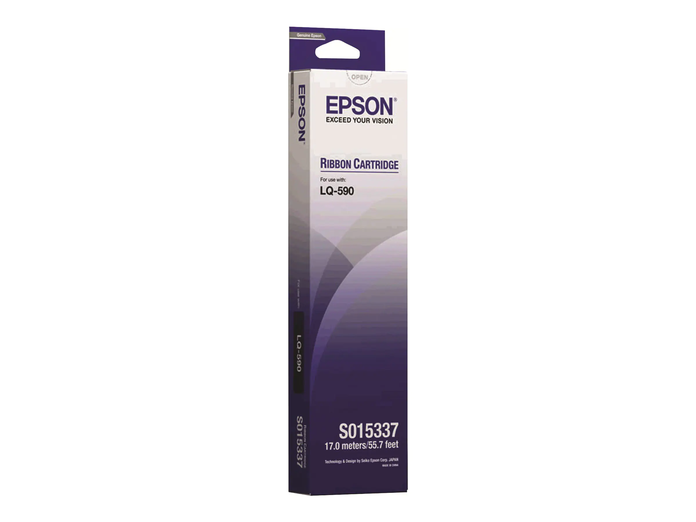 Epson Farbband C13S015337 Nylon schwarz Gr. 1984 5 Mio Zeichen Epson Farbband C13S015337 Nylon schwarz Gr. 1984 5 Mio Zeichen