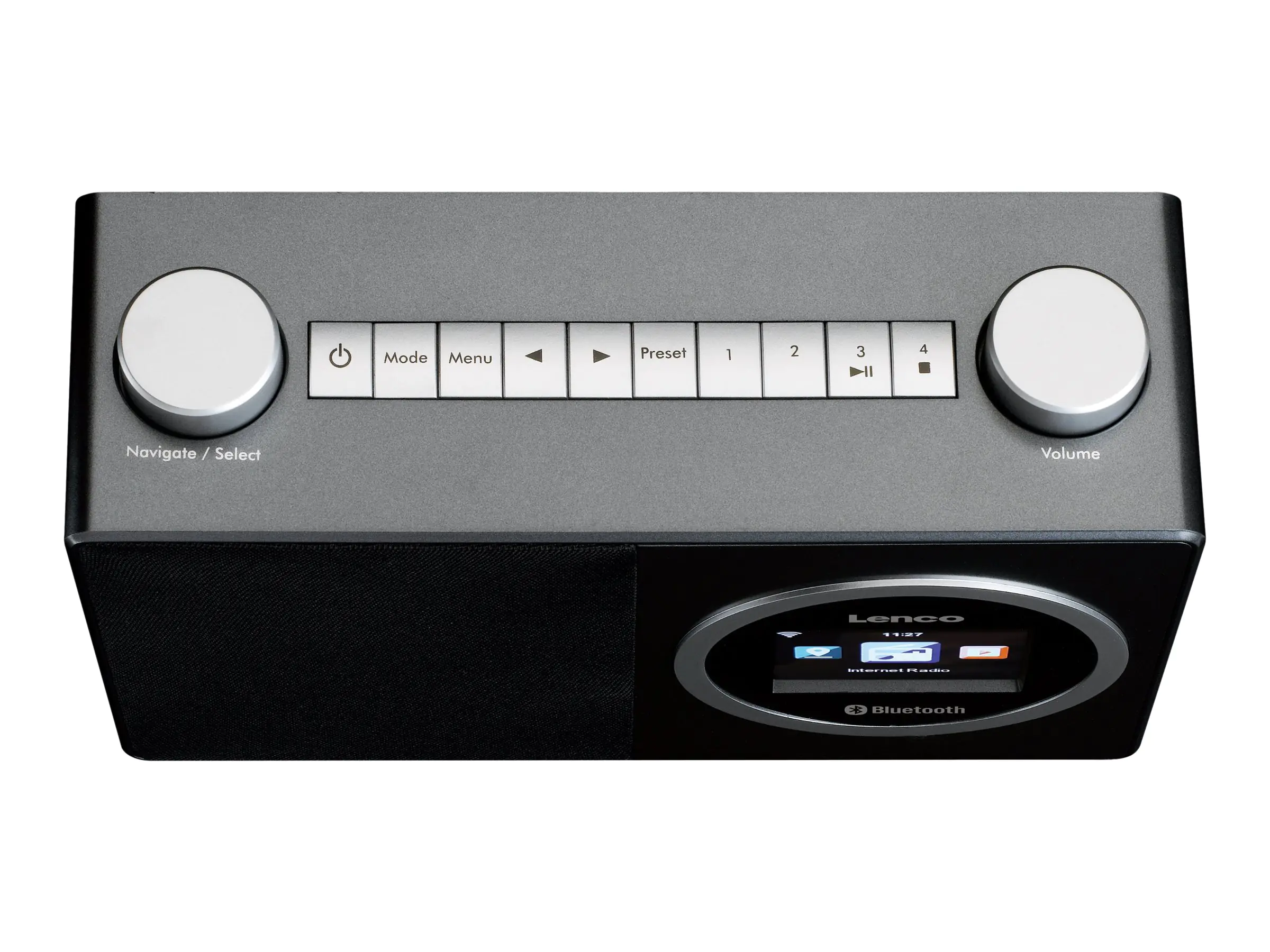 Lenco DIR-70 - Netzwerk-Audio-Player - 3 Watt (Gesamt) DIR-70BK