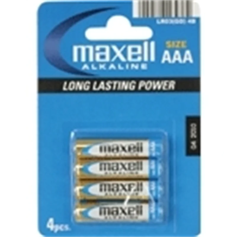 Maxell Alkaline Ace LR03 - Batterie 4 x AAA 723671