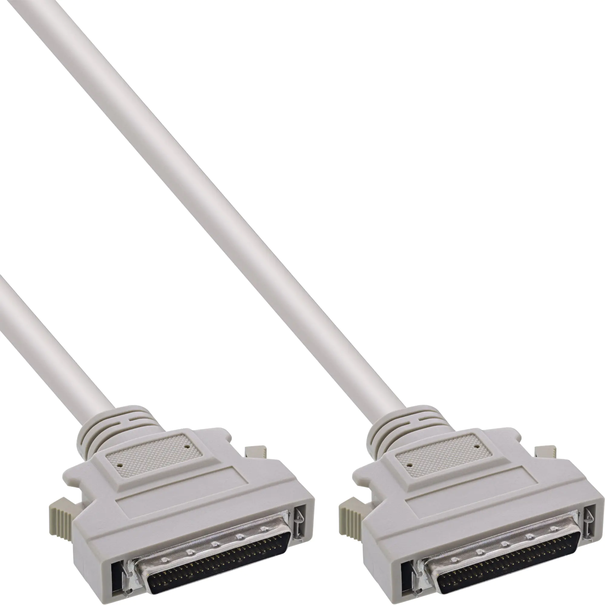 InLine SCSI II Kabel - 50pol Mini Sub-D Stecker / Stecker - 2m 15514