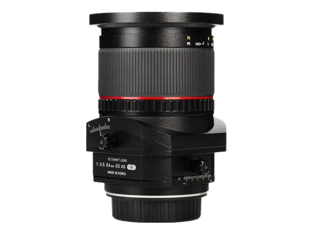 Samyang T-S - Tilt-Shift-Objektiv - 24 mm - f/3.5 ED AS UMC - Sony E-mount - für Sony Cinema Line; a VLOGCAM; a1; a1 II; a6700; a7 IV; a7C; a7C II; a7CR; a7R V; a9 III Samyang T-S - Tilt-Shift-Objektiv - 24 mm - f/3.5 ED AS UMC - Sony E-mount - für Sony Cinema Line; a VLOGCAM; a1; a1 II; a6700; a7 IV; a7C; a7C II; a7CR; a7R V; a9 III