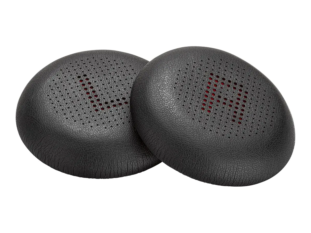 Poly - Ohrpolster für Bluetooth-Headset - Kunstleder (Packung mit 2) - für Poly Voyager 4300 UC Series Poly - Ohrpolster für Bluetooth-Headset - Kunstleder (Packung mit 2) - für Poly Voyager 4300 UC Series