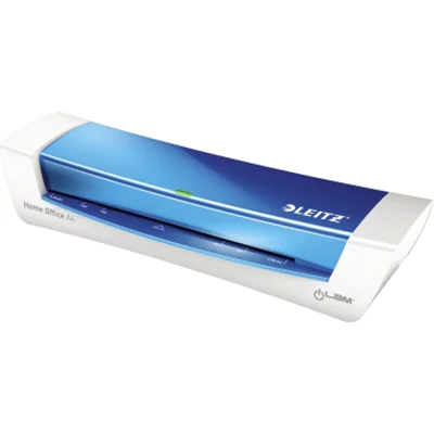 Leitz Laminiergerät iLAM HomeOffice 73680036 DIN A4 weiß/blau Leitz Laminiergerät iLAM HomeOffice 73680036 DIN A4 weiß/blau