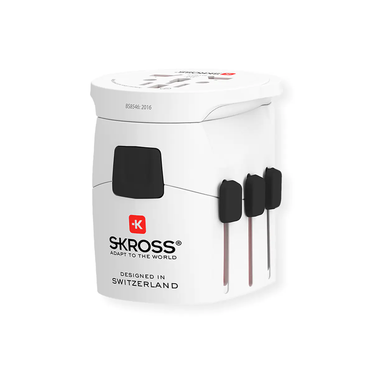 SKROSS 1.103165, Universal, Universal, Typ B, Typ I (AU), Typ F, Typ G (VK), Typ L (IT), Typ B, Typ I (AU), Typ C, Typ F, Typ J (CH), Typ N (BR), Typ G (VK), 100-250 V, 50 - 60 Hz 1103165