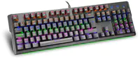 SPEEDLINK VELA Kabelgebunden USB Gaming-Tastatur Beleuchtet Multimediatasten Deutsch QWERTZ - QWERT