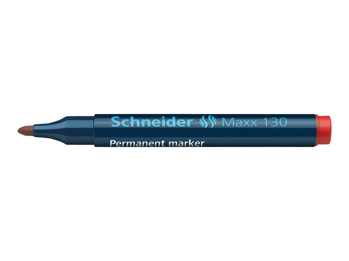 Schneider Permanentmarker Maxx 130 113002 1-3mm Rundspitze rot