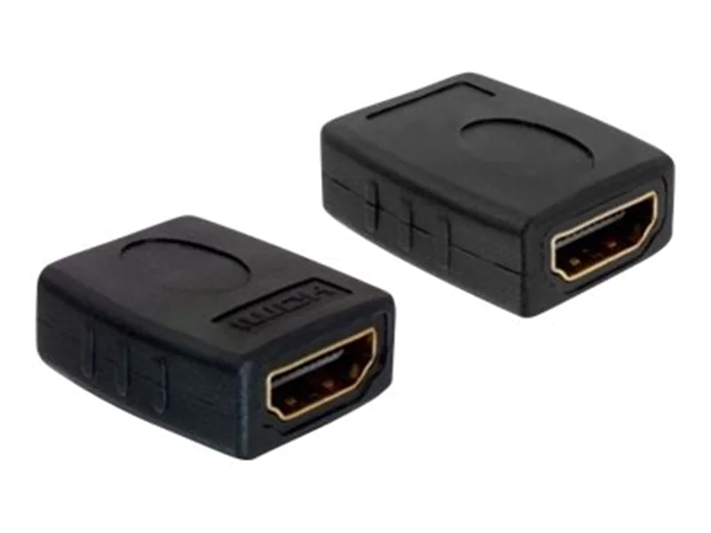 Techly IADAP-HDMI-F/F, HDMI, HDMI, Schwarz
