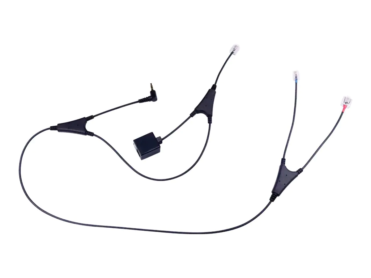 Jabra LINK 14201-37 - Elektronischer Hook-Switch Adapter für drahtloses Headset, Digitaltelefon - für Alcatel-Lucent 8019s DeskPhone; Premium DeskPhones 8029s, 8039s Jabra LINK 14201-37 - Elektronischer Hook-Switch Adapter für drahtloses Headset, Digitaltelefon - für Alcatel-Lucent 8019s DeskPhone; Premium DeskPhones 8029s, 8039s