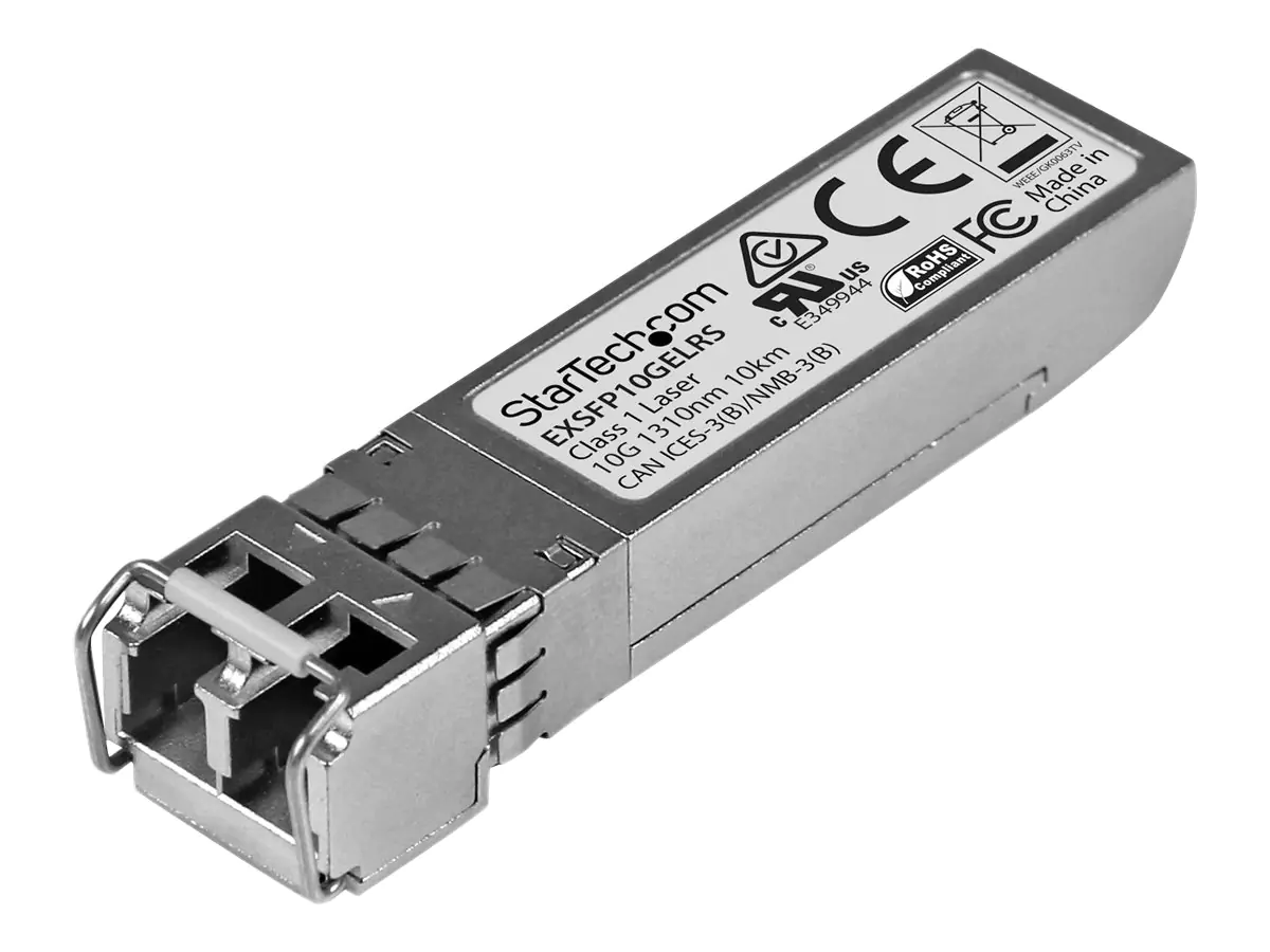 StarTech Juniper EX-SFP-10GE-LR kompatibel SFP+ - 10 Gigabit Fiber 10GBase-LR SFP+ Transceiver Modul - SM - 10km - 1310nm - SFP+-Transceiver-Modul (gleichwertig mit: Juniper EX-SFP-10GE-LR) - 10 GigE - 10GBase-LR - LC Single-Modus - bis zu 10 km - 1310 nm