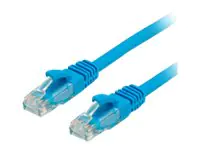 VALUE - Patch-Kabel - RJ-45 (M) zu RJ-45 (M) - 50 cm - UTP - CAT 6 - halogenfrei, verseilt - Blau VALUE - Patch-Kabel - RJ-45 (M) zu RJ-45 (M) - 50 cm - UTP - CAT 6 - halogenfrei, verseilt - Blau