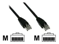 InLine - Patch-Kabel - RJ-45 (M) zu RJ-45 (M) - 7 m - FTP - CAT 5e - Schwarz