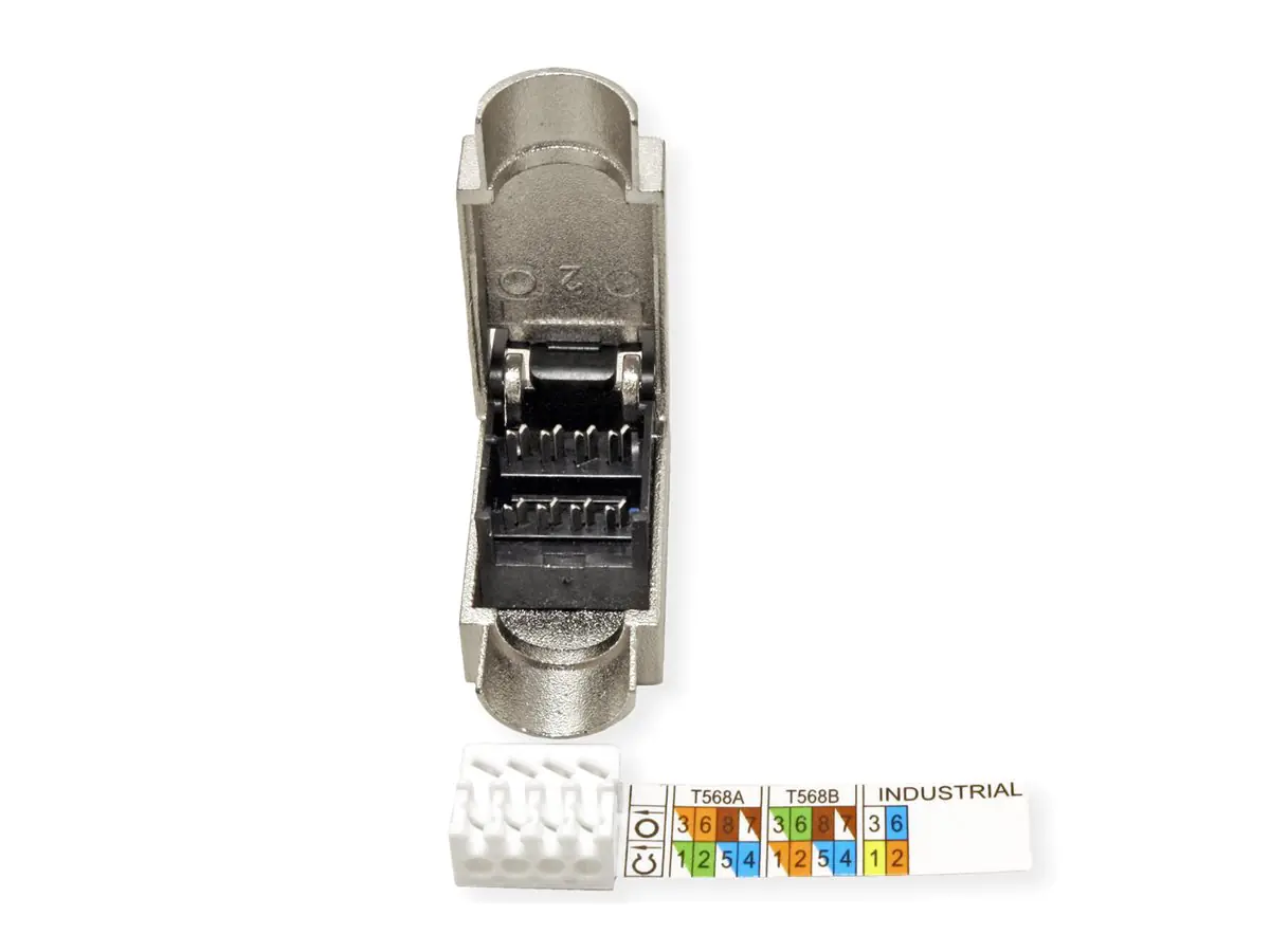 ROTRONIC-SECOMP Roline - Netzwerkanschluss - RJ-45 (M) - STP 21.17.0325