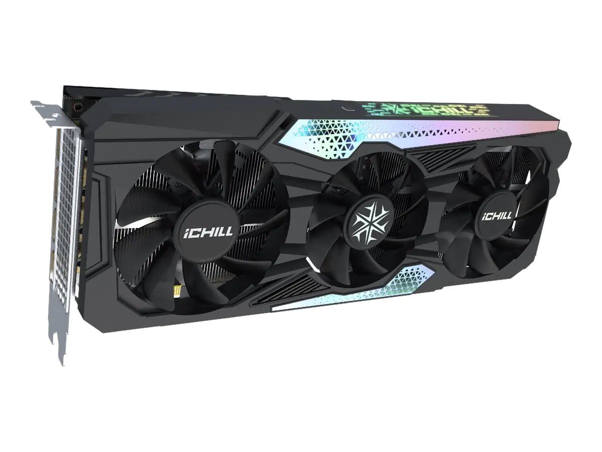 Inno3D GEFORCE RTX 4060 Ti 8GB ICHILL X3 - Grafikkarten - GeForce RTX 4060 Ti - 8 GB GDDR6 - PCIe 4.0 x8 - HDMI, 3 x DisplayPort - Box