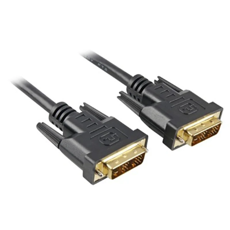Sharkoon - DVI-Kabel - Single Link - DVI-D (M) zu DVI-D (M) - 5 m Sharkoon - DVI-Kabel - Single Link - DVI-D (M) zu DVI-D (M) - 5 m
