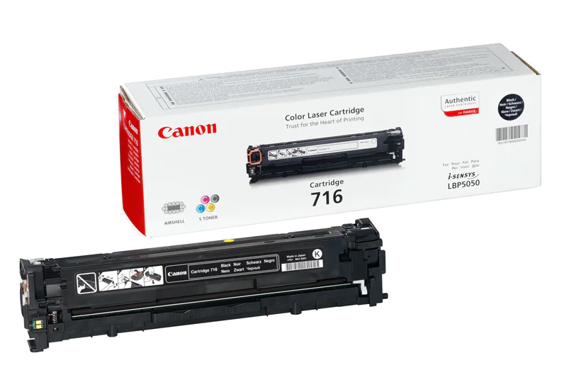 Canon 716 Black - Schwarz - original - Tonerpatrone 1980B002