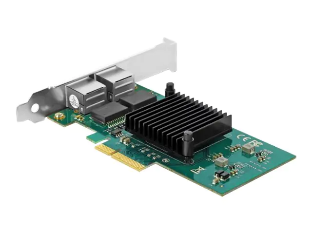 Delock Netzwerkadapter - PCIe 2.0 x4 Low-Profile 89021