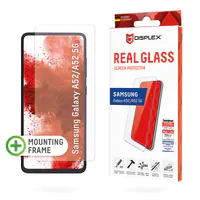 DISPLEX Real Glass - Bildschirmschutz für Handy - 2D - Glas - für Samsung Galaxy A52, A52 5G, A53 5G DISPLEX Real Glass - Bildschirmschutz für Handy - 2D - Glas - für Samsung Galaxy A52, A52 5G, A53 5G