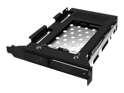 ICY BOX IB-2207StS - Mobiles Speicher-Rack - Erweiterungssteckplatz auf 2,5 Zoll (Erweiterungssteckplatz auf 6,4 cm) - Schwarz ICY BOX IB-2207StS - Mobiles Speicher-Rack - Erweiterungssteckplatz auf 2,5 Zoll (Erweiterungssteckplatz auf 6,4 cm) - Schwarz