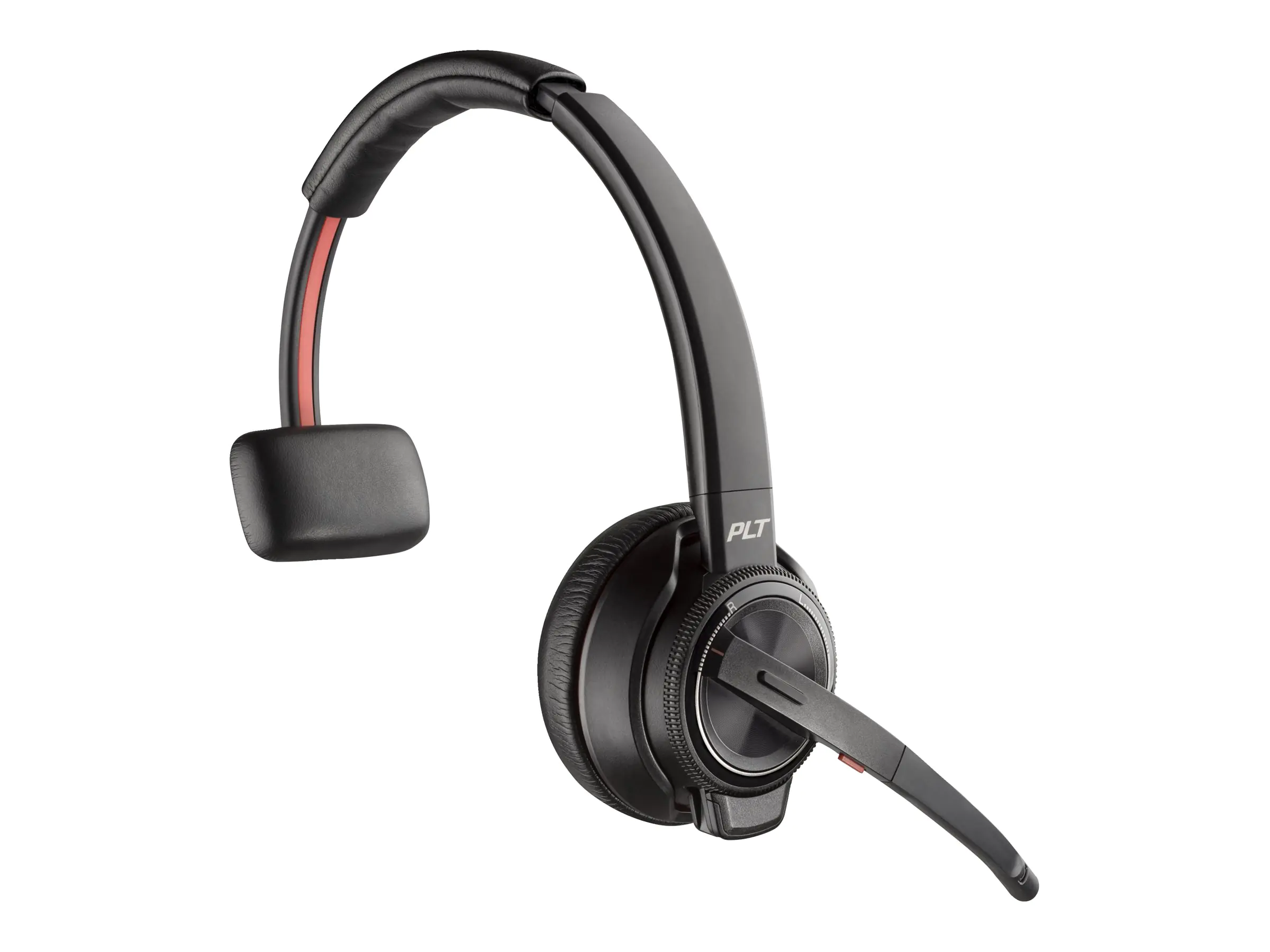 Poly Savi 8210-M Office - Savi 8200 series - Headset - On-Ear - DECT / Bluetooth - kabellos - Schwarz