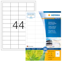 HERMA Etikett-ILK 48.3x25.4mm weiß RC Recycling Packung 3520 Etiketten