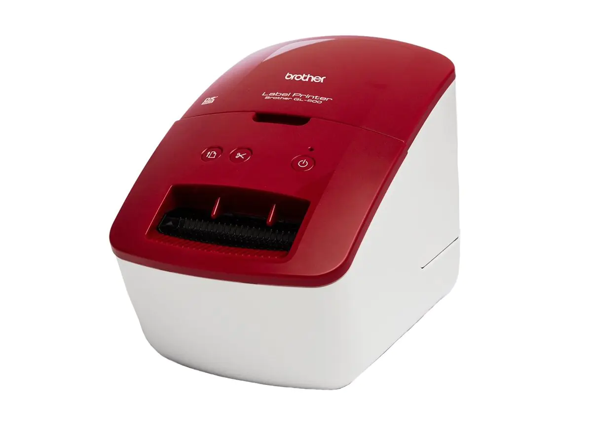 Brother QL-600R - Etikettendrucker - Thermodirekt - Rolle (6,2 cm) QL600RXX1