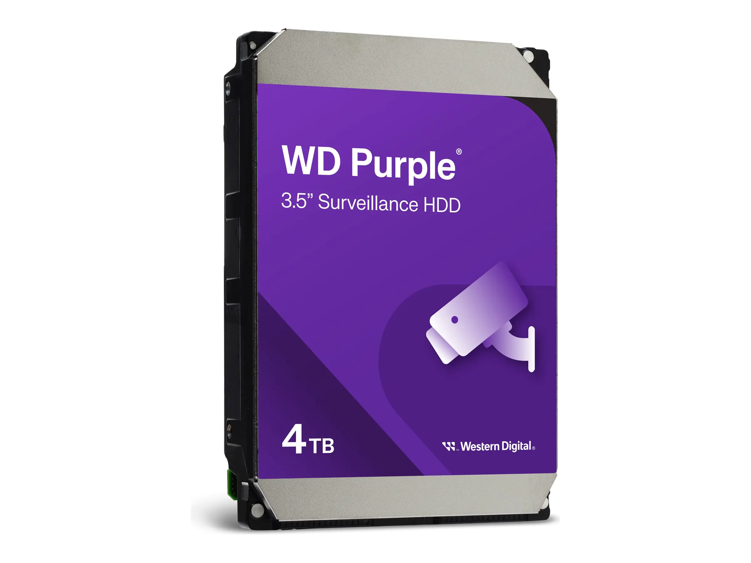 WD Purple WD43PURZ - Festplatte - 4 TB - Überwachung - intern - 3.5" (8.9 cm) - SATA 6Gb/s - 5400 rpm - Puffer: 256 MB