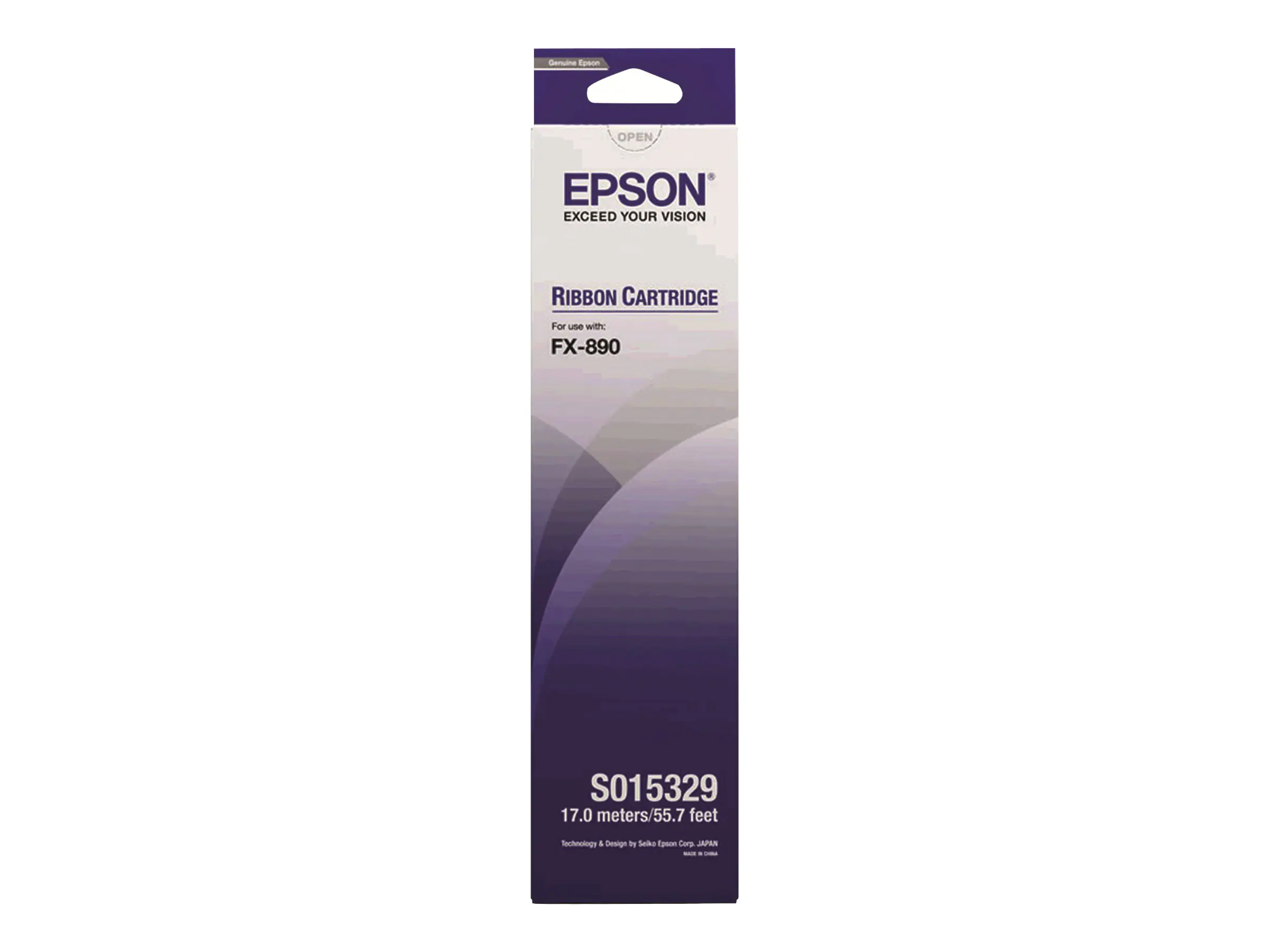 Epson Farbband C13S015329 Nylon schwarz Gr. 1988 7,5 Mio Zeichen Epson Farbband C13S015329 Nylon schwarz Gr. 1988 7,5 Mio Zeichen