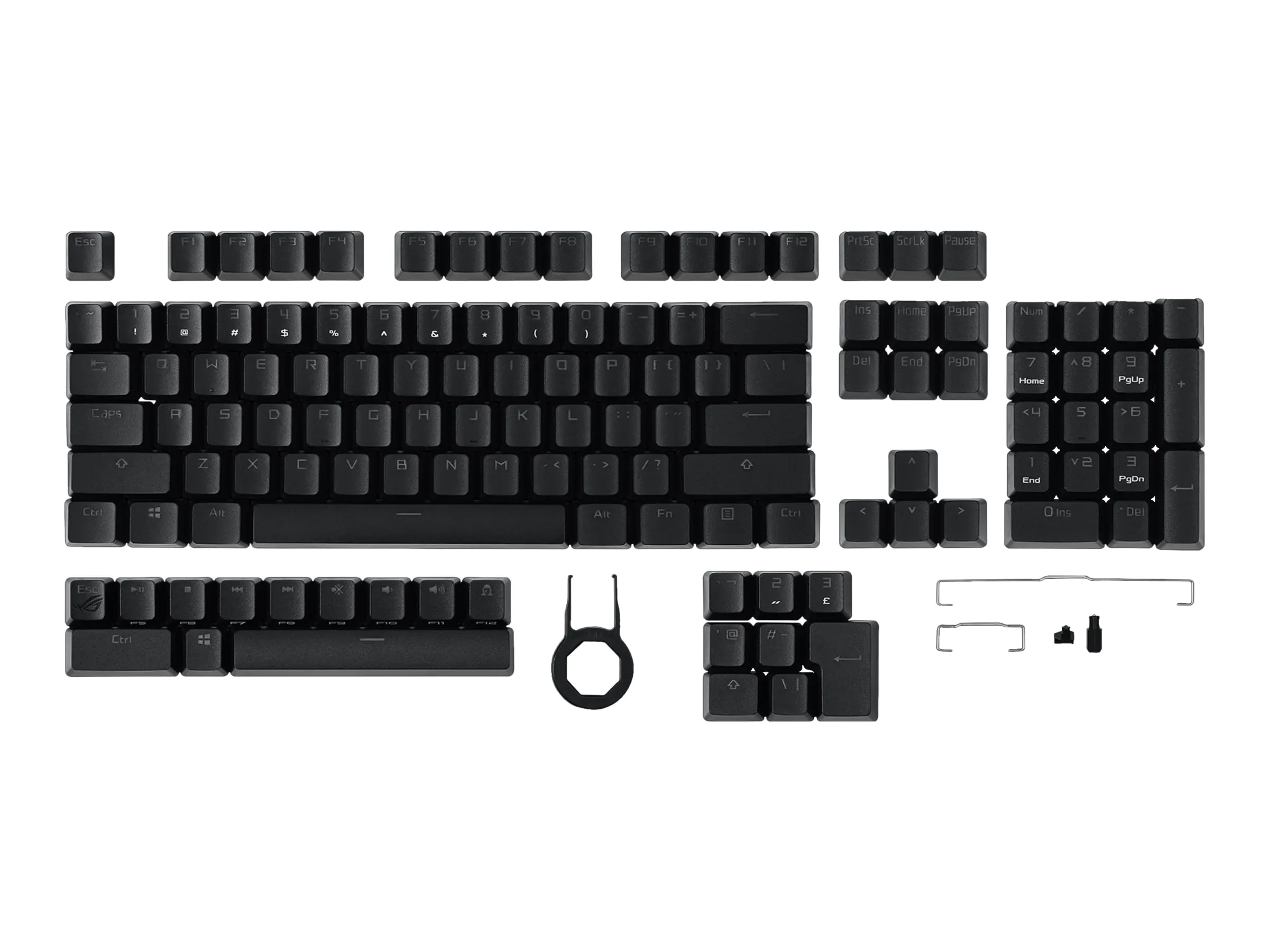 ASUS ROG PBT Doubleshot - Tastenkappen-Satz 90MP0280-BAUA00