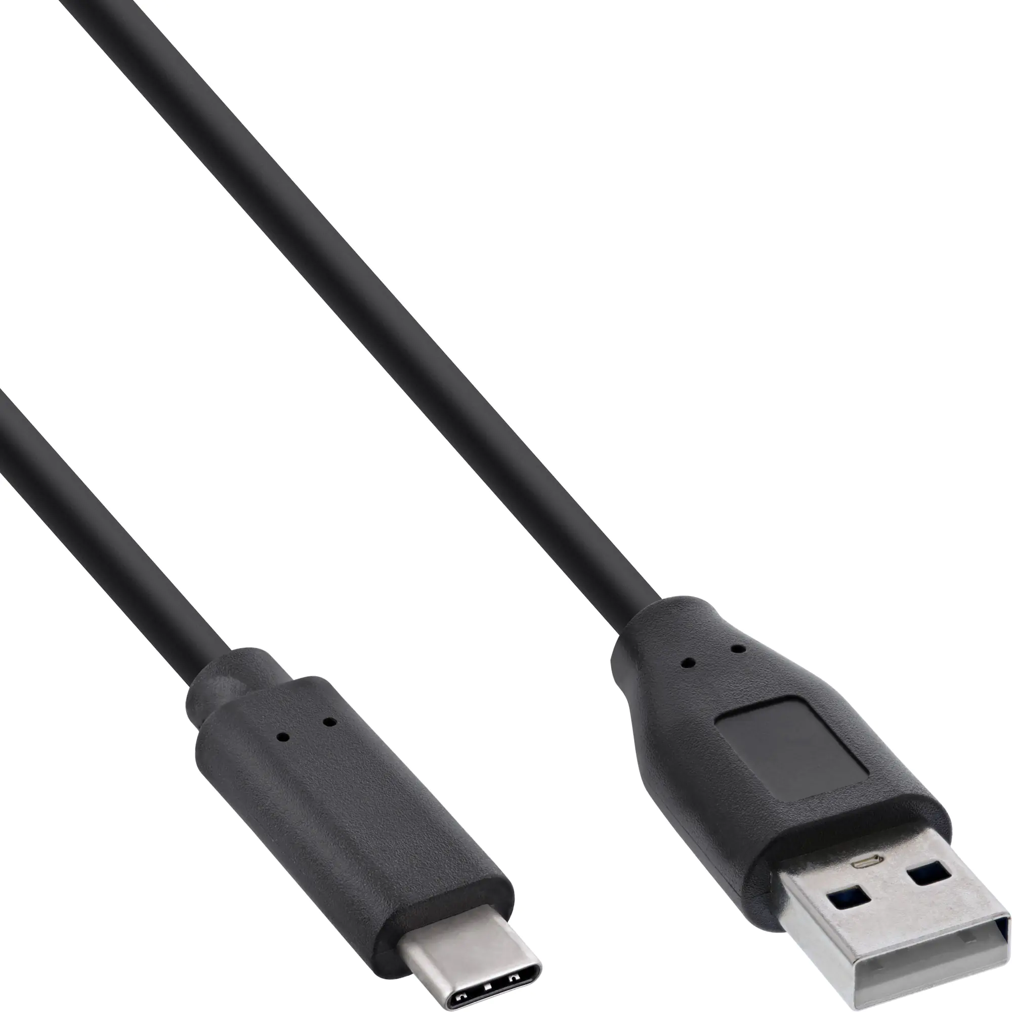InLine USB 2.0 Kabel - USB-C Stecker an A Stecker - schwarz - 5m 35735