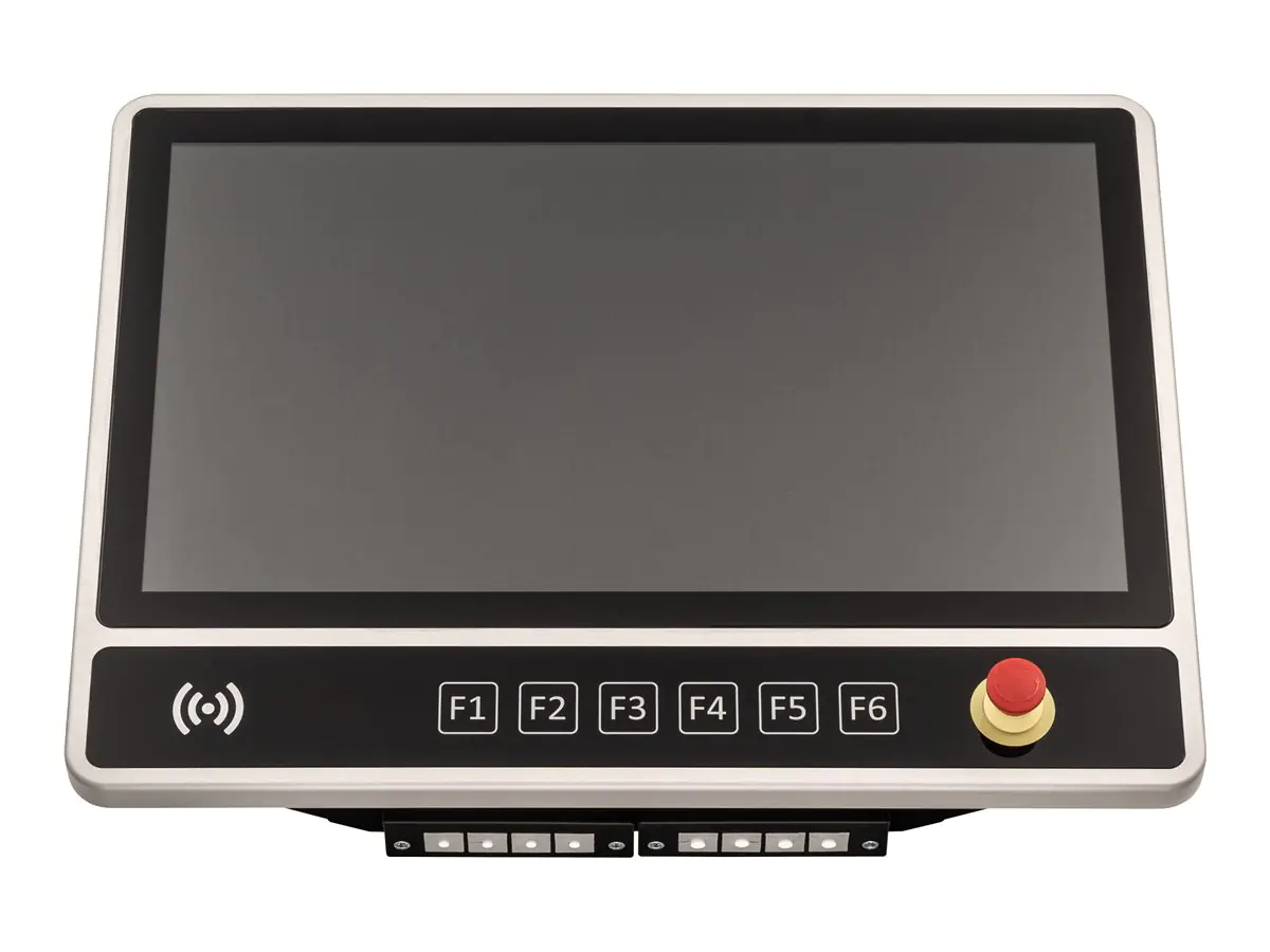 Gett InduSmart Panel PC BlackLine - All-in-One (Komplettlösung) - Celeron - RAM 8 GB - SSD 128 GB - NFC - WLAN: NFC, Wi-Fi - Win 10 Pro - Monitor: LED 54.6 cm (21.5") 1920 x 1080 (Full HD) Touchscreen - Schwarz