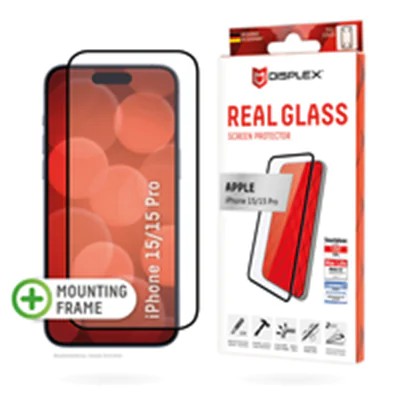 E.V.I. DISPLEX Real Glass FC iPhone 15/15 Pro E.V.I. DISPLEX Real Glass FC iPhone 15/15 Pro