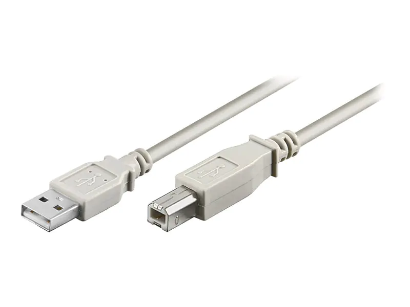 goobay - USB-Kabel - USB Typ B (M) zu USB (M) - USB 2.0 - 5 m - Grau goobay - USB-Kabel - USB Typ B (M) zu USB (M) - USB 2.0 - 5 m - Grau