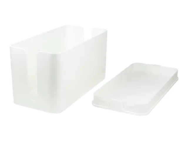 LogiLink - Kabelmanagement-Box - weiß
