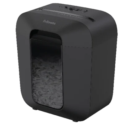 Fellowes® Aktenvernichter Powershred® LX25 P-4 Papier, Heftklammern, Büroklammern, Kreditkarten Partikelschnitt schwarz Fellowes® Aktenvernichter Powershred® LX25 P-4 Papier, Heftklammern, Büroklammern, Kreditkarten Partikelschnitt schwarz