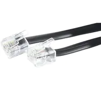 exertis Connect Hypertec 288100-HY - 2 m - RJ-11 - RJ-11 - Schwarz - Männlich/Männlich