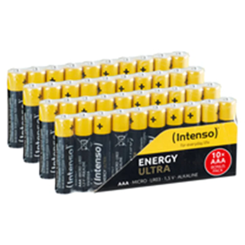 Intenso 7501510 - Energy Ultra Alkaline Batterie AAA Micro 40er-Pack - Batterie - Micro (AAA)