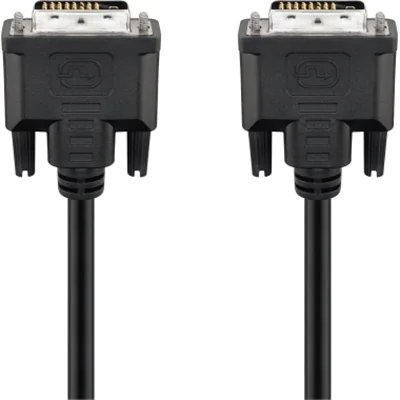 Goobay DVI-Kabel 68083 3m schwarz Goobay DVI-Kabel 68083 3m schwarz