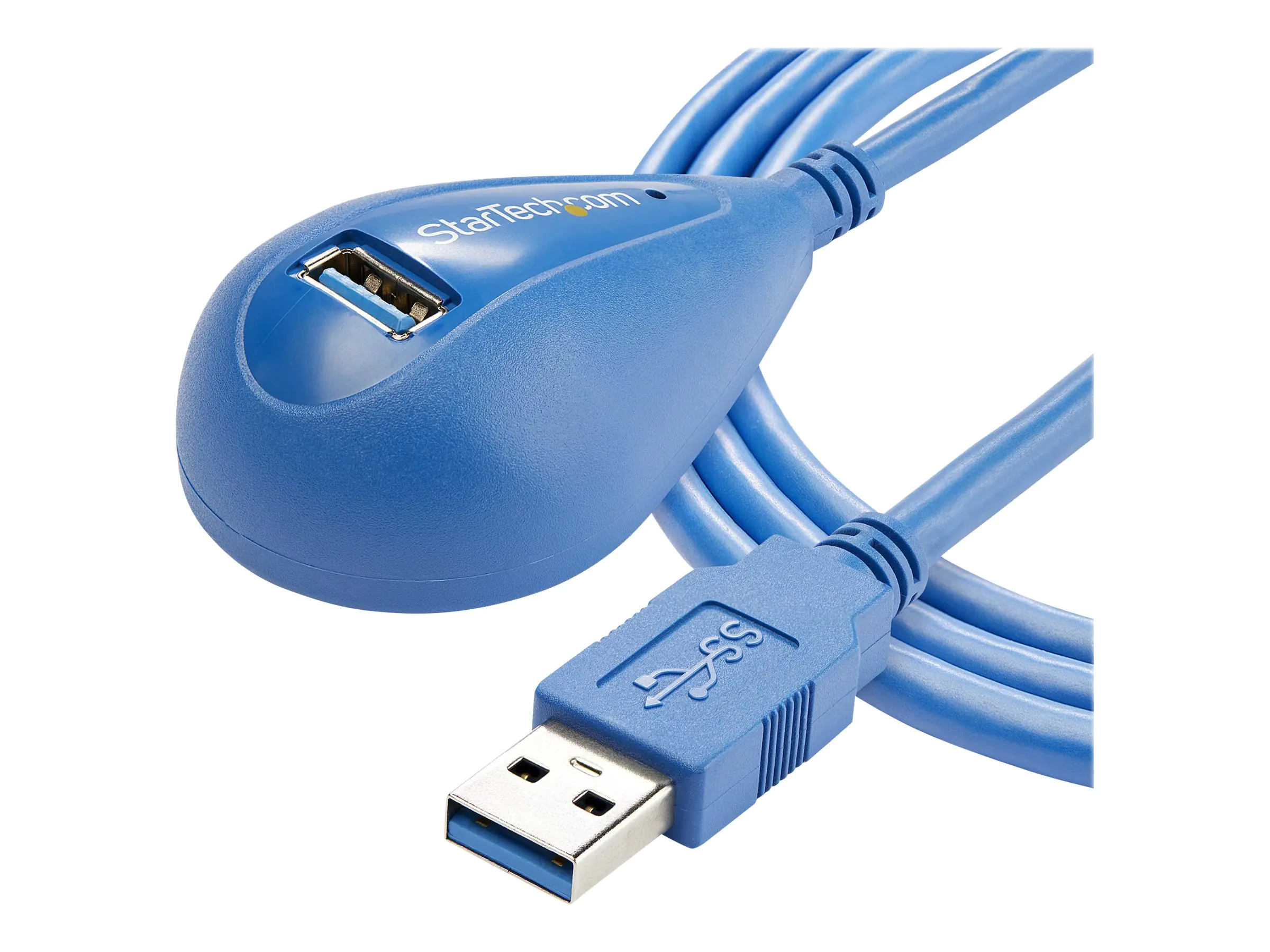 StarTech 1,5m SuperSpeed USB 3.0 Verlängerungskabel / Dockingkabel - Blau - Stecker / Buchse - USB-Verlängerungskabel - USB Typ A (M)