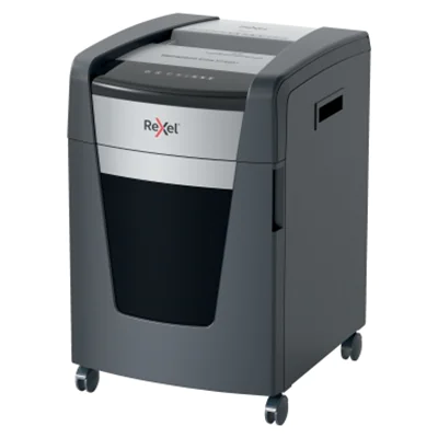 Rexel® Aktenvernichter Momentum Extra XP420+ P-4 Papier, Heftklammern, Büroklammern, Kreditkarten, CDs/DVDs Partikelschnitt 21 Bl. (80 g/m²) schwarz Rexel® Aktenvernichter Momentum Extra XP420+ P-4 Papier, Heftklammern, Büroklammern, Kreditkarten, CDs/DVDs Partikelschnitt 21 Bl. (80 g/m²) schwarz