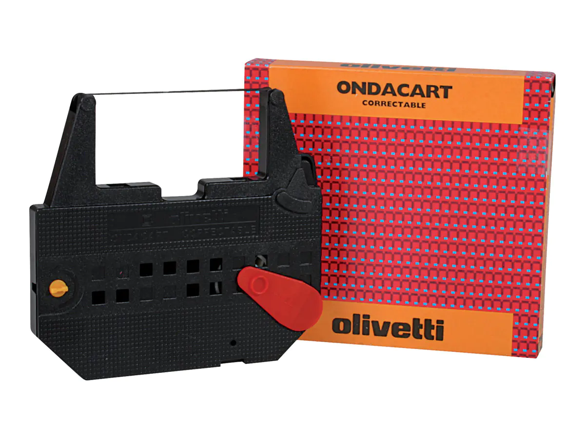 Olivetti Ondacart - Schwarz - 8 mm x 165 m 82025
