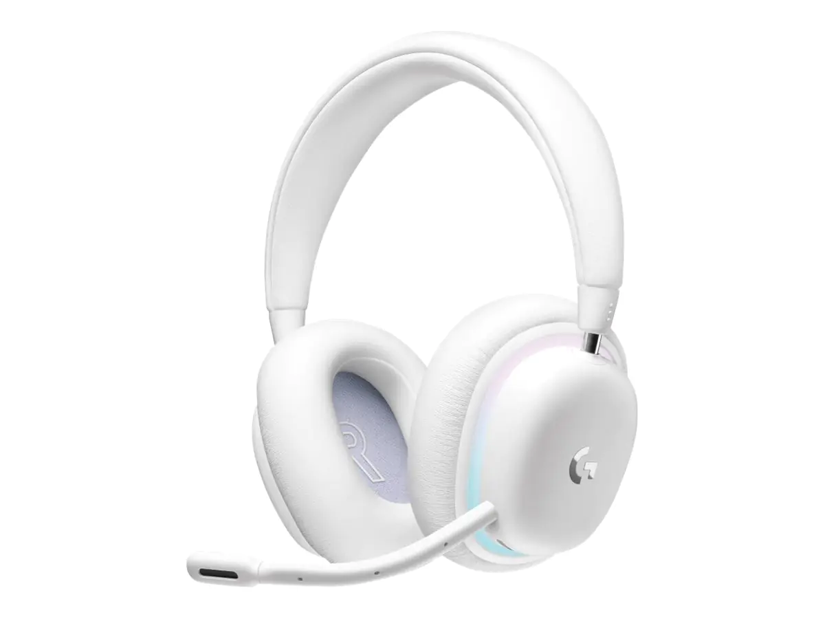 Logitech G G735 - Headset - ohrumschließend - Bluetooth / LIGHTSPEED - kabellos - 3,5 mm Stecker - White Mist Logitech G G735 - Headset - ohrumschließend - Bluetooth / LIGHTSPEED - kabellos - 3,5 mm Stecker - White Mist