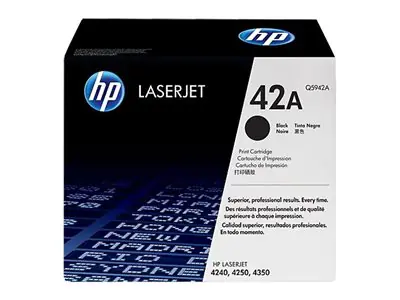 HP 42A - Schwarz - original - LaserJet - Tonerpatrone (Q5942A)