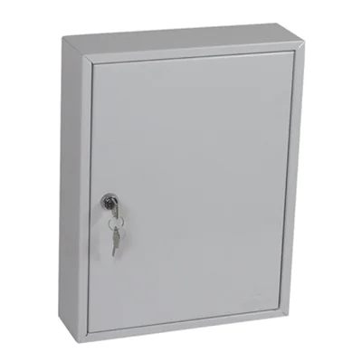 Phoenix Schlüsselschrank 27 x 35 x 8 cm (B x H x T) Stahl, pulverbeschichtet hellgrau