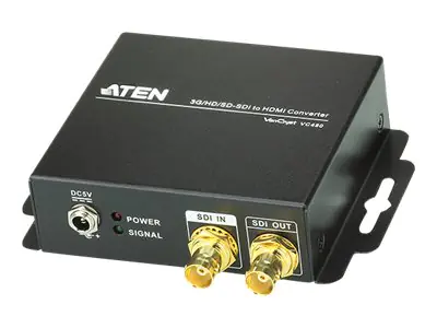 ATEN VC480 - Videokonverter - 3G-HDSDI - HDMI, 3G-HDSDI - für P/N: VE3912T-AT-E, VE8952R-AT-E, VE8952T-AT-E