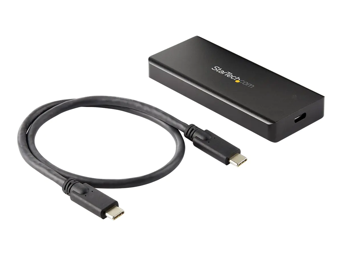 StarTech M2E1BRU31C M.2 NVMe PCIe SSD-Gehäuse (IP67 , robust, USB 3.1 Gen 2 (10 Gbit/s) USB-C) - Speichergehäuse - M.2 - M.2 Card - USB 3.2 (Gen 2) - Schwarz - für P/N: PEXUSB321C StarTech M2E1BRU31C M.2 NVMe PCIe SSD-Gehäuse (IP67 , robust, USB 3.1 Gen 2 (10 Gbit/s) USB-C) - Speichergehäuse - M.2 - M.2 Card - USB 3.2 (Gen 2) - Schwarz - für P/N: PEXUSB321C