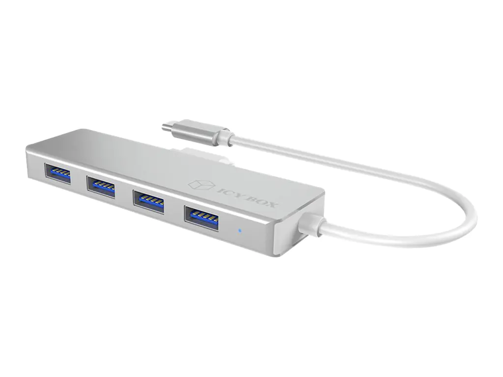 ICY BOX IB-HUB1425-C3 - Hub - 4 x SuperSpeed