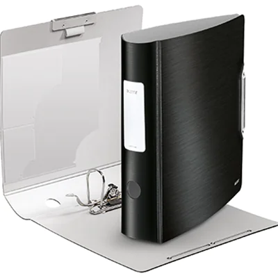 Leitz Ordner Active Style 11080094 DIN A4 82mm PP satin schwarz